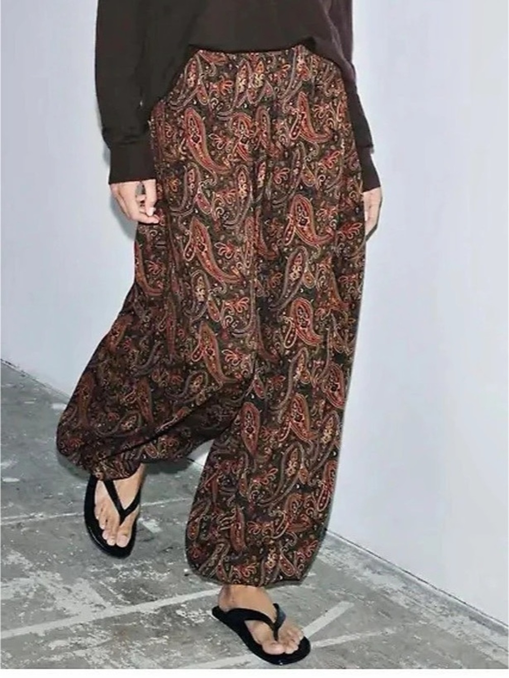Zara Paisley pants